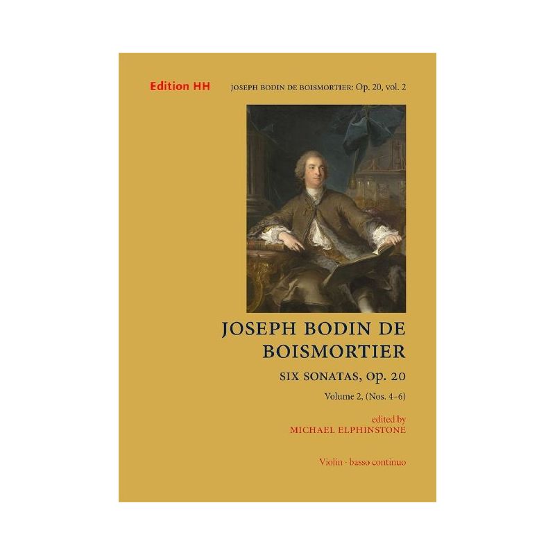 Boismortier, Joseph Bodin de - Six Sonatas Op. 20 Vol. 2