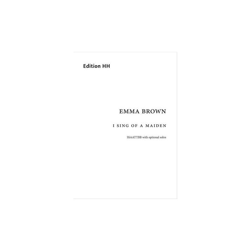 Brown, Emma - I sing of a maiden
