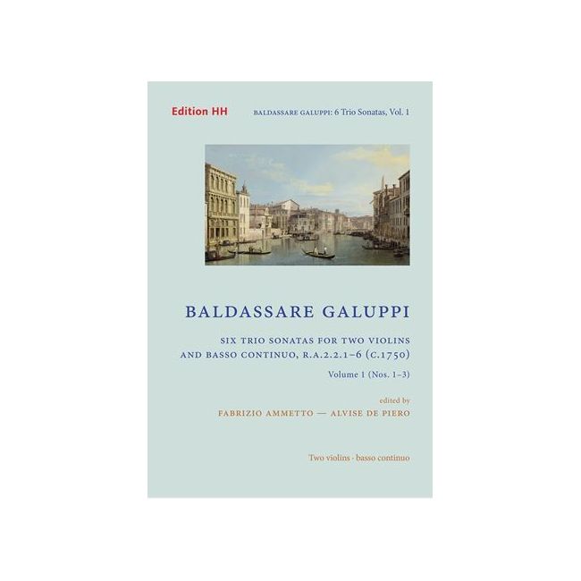 Galuppi, Baldassare - Six Trio Sonatas Volume 1 Vol. 1