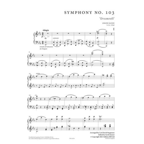 Haydn, Joseph - Symphony No. 103