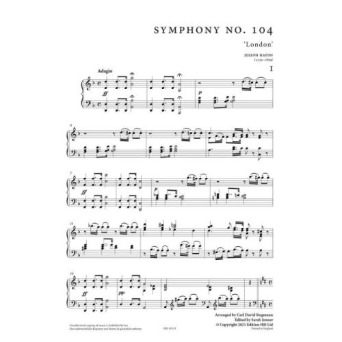 Haydn, Joseph - Symphony No. 104 in D Major