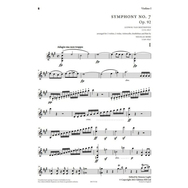 Beethoven, Ludwig van - Symphony No. 7 op. 92
