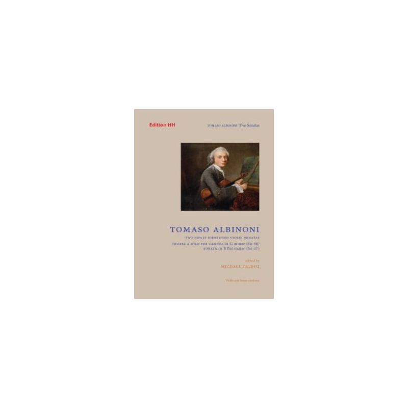 Albinoni, Tomaso - Two newly identified violin sonatas