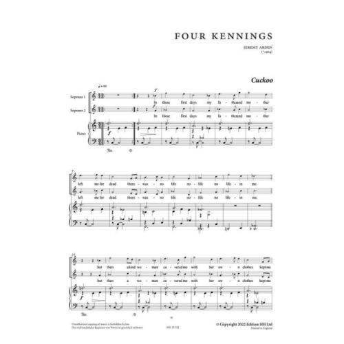 Arden, Jeremy - Four Kennings