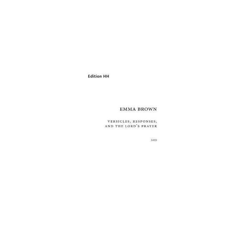 Brown, Emma - Preces and Responses
