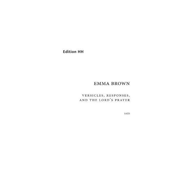 Brown, Emma - Preces and Responses