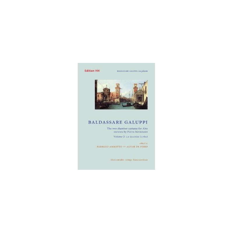 Galuppi, Baldassare - The two chamber cantatas for Alto Vol. 2 Vol. 2