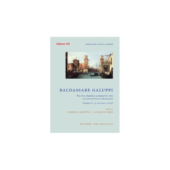 Galuppi, Baldassare - The two chamber cantatas for Alto Vol. 2 Vol. 2