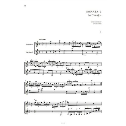Addison, John - Six Sonatas