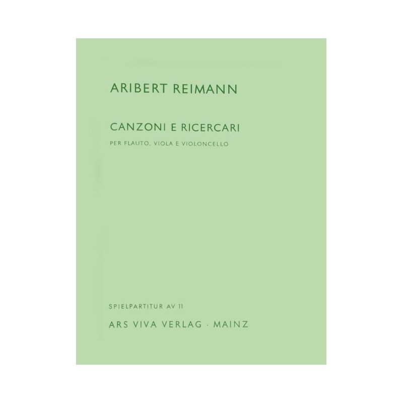 Reimann, Aribert - Canzoni e Ricercari