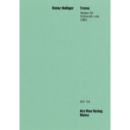 Holliger, Heinz - Trema