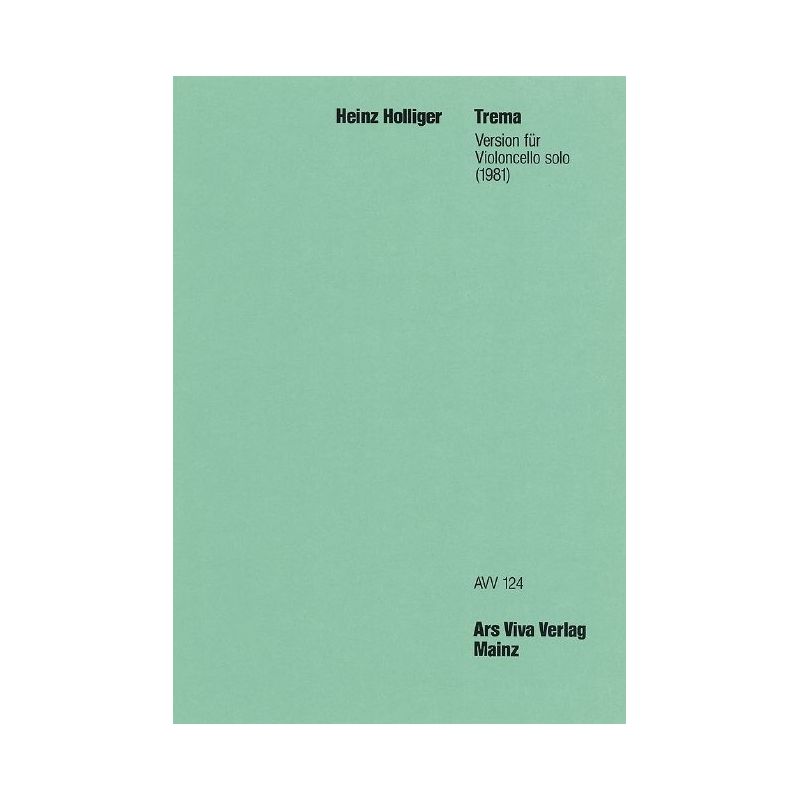 Holliger, Heinz - Trema