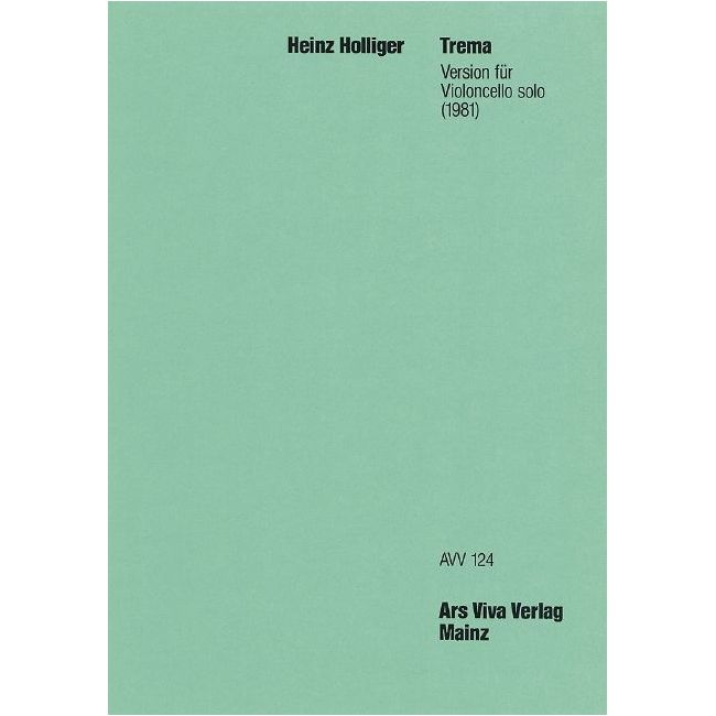 Holliger, Heinz - Trema