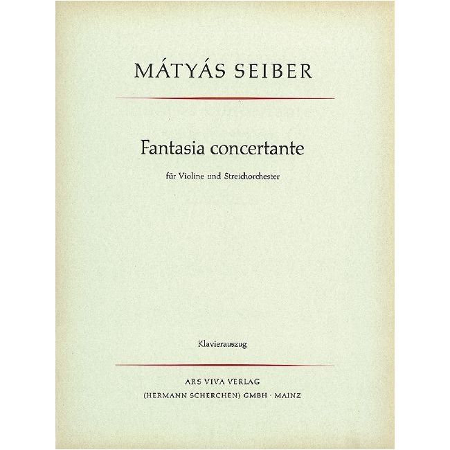 Seiber, Mátyás - Fantasia concertante