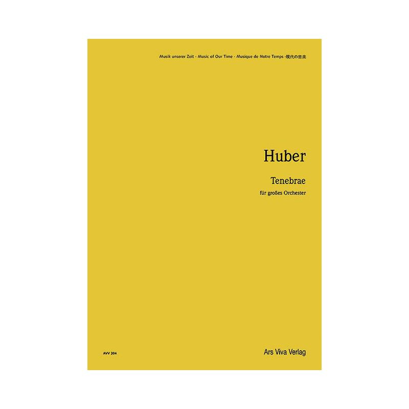 Huber, Klaus - Tenebrae