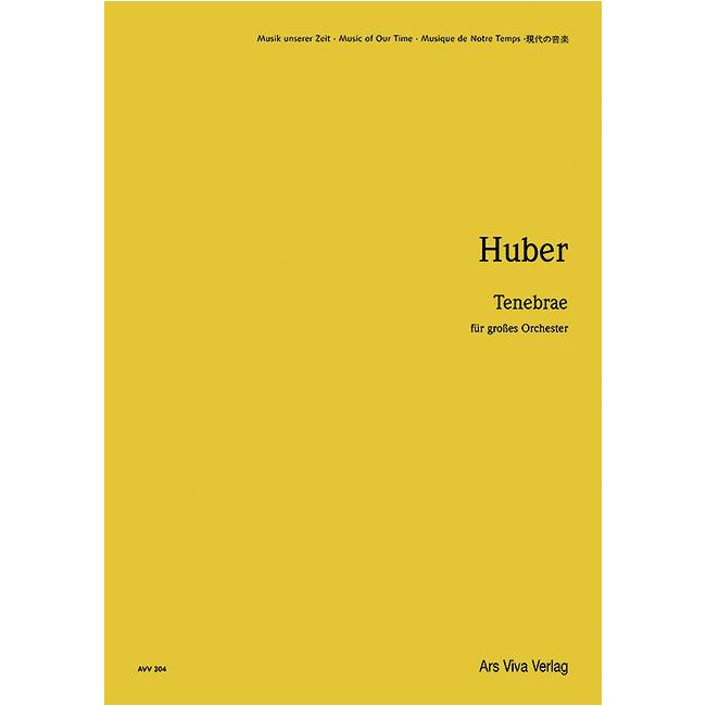 Huber, Klaus - Tenebrae
