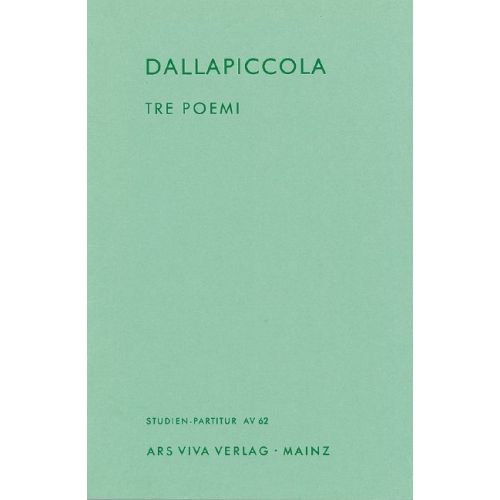 Dallapiccola, Luigi - Tre...