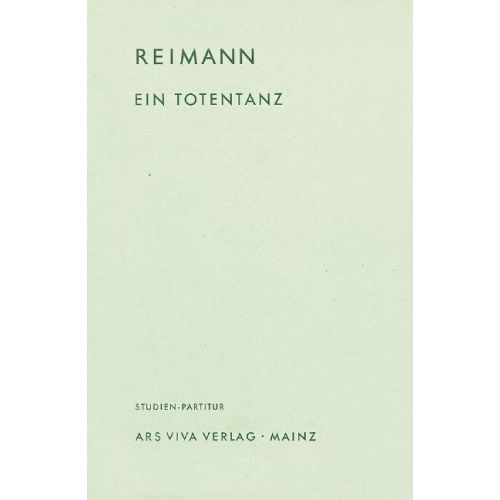 Reimann, Aribert - Ein...