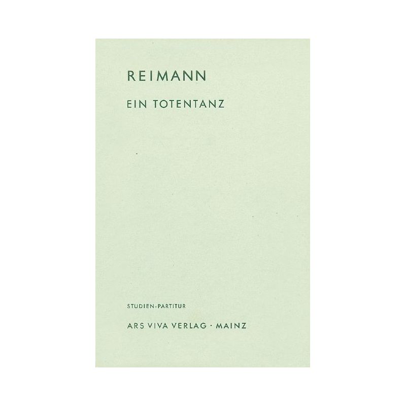Reimann, Aribert - Ein Totentanz