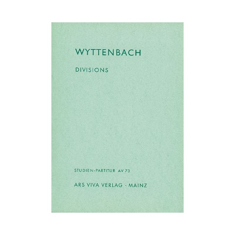 Wyttenbach, Juerg - Divisions