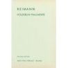 Reimann, Aribert - Hölderlin-Fragmente
