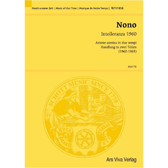 Nono, Luigi - Intolleranza