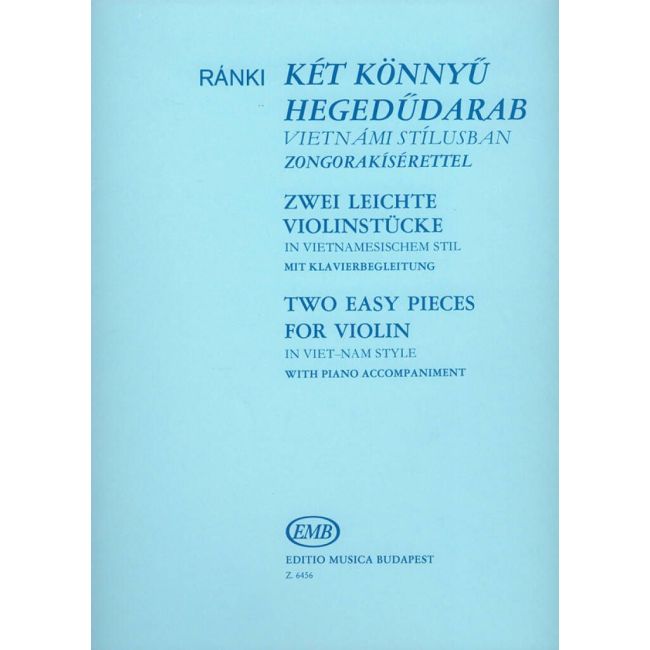 Ránki György - Two Easy Pieces For Violin - in Viet-nam Style