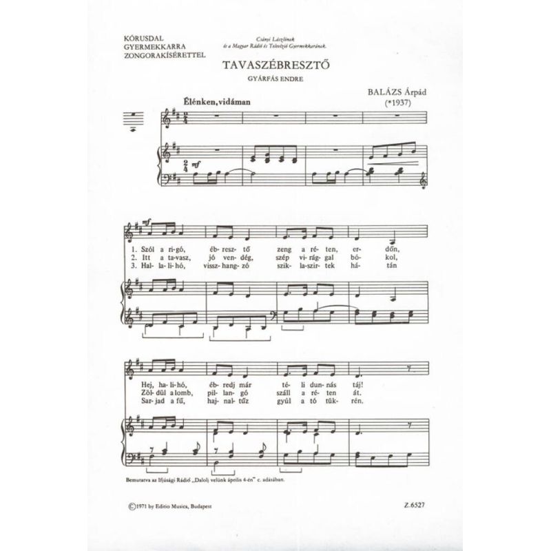 Balázs Árpád - Tavaszébreszt_