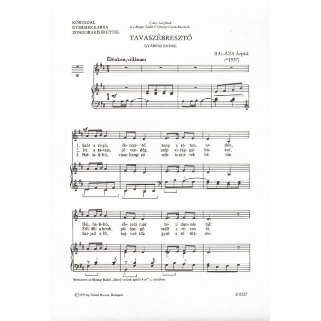 Balázs Árpád - Tavaszébreszt_