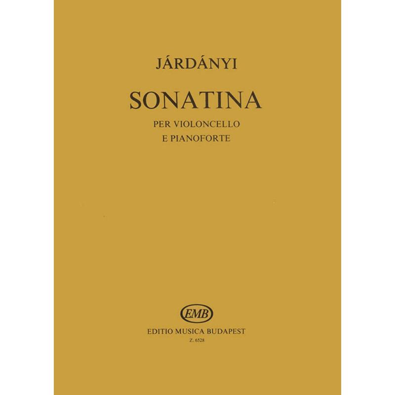 Járdányi Pál - Sonatina Per Violoncello E Pianoforte