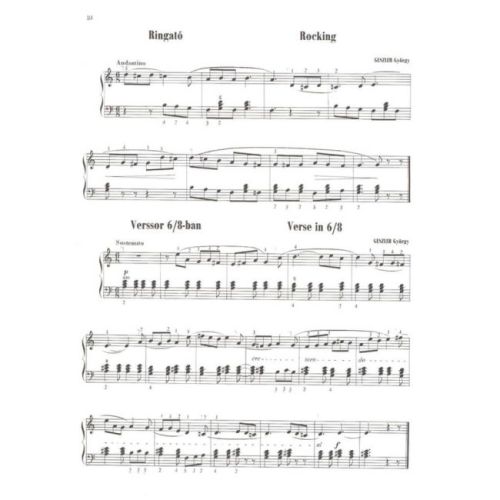 Works By Contemporary Hungarian Composers