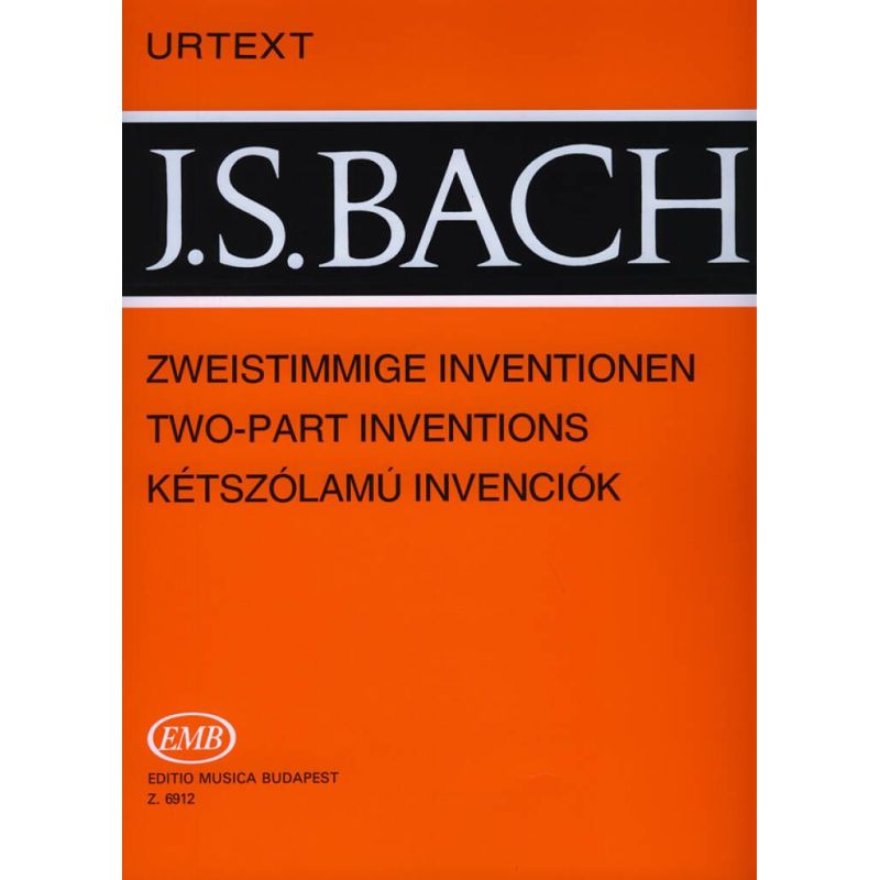Bach, J.S - Two-part Inventions - BWV 772-786