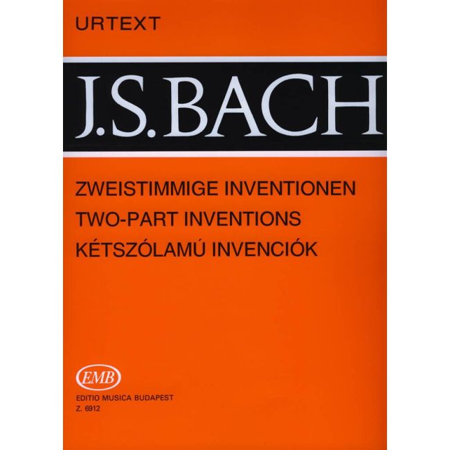 Bach, J.S - Two-part Inventions - BWV 772-786