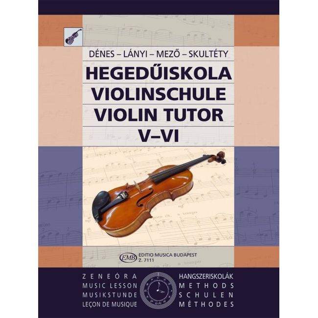 Mez_ Imre, Dénes László, Lányi Margit, Skultéty Antalné - Violin Tutor