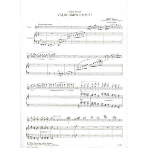 Liszt Ferenc - Valse Impromptu