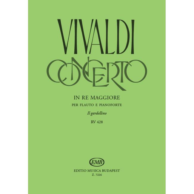 Vivaldi, Antonio - Concerto in D RV 428 for Flute