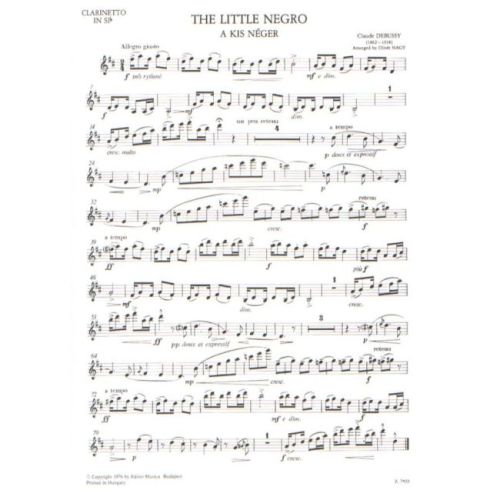Debussy, Claude - The Little Negro