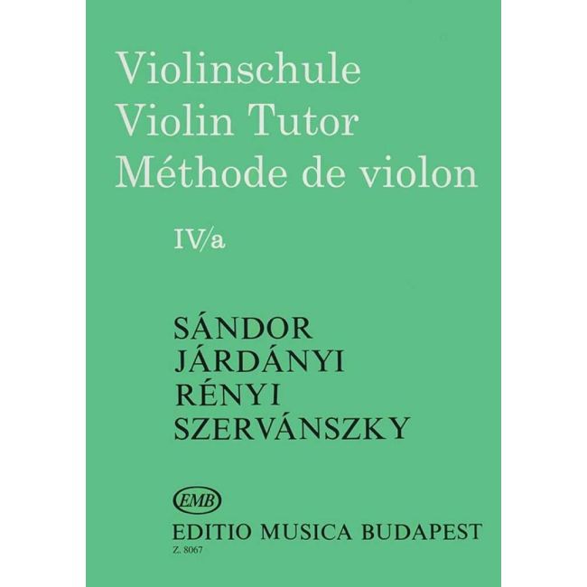 Járdányi Pál, Szervánszky Endre, Sándor Frigyes, Rényi Albert - Violin Tutor