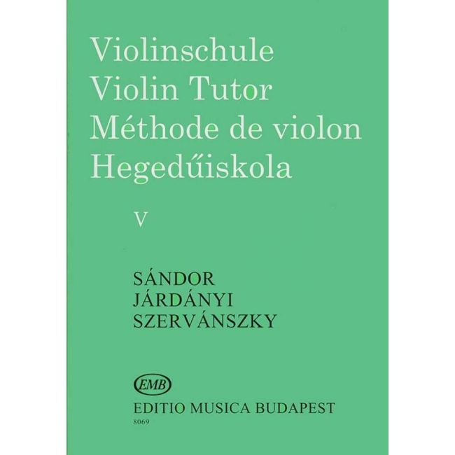 Járdányi Pál, Szervánszky Endre, Sándor Frigyes - Violin Tutor