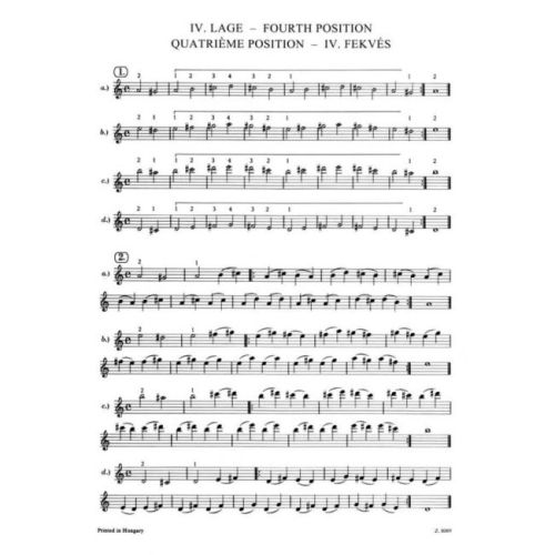 Járdányi Pál, Szervánszky Endre, Sándor Frigyes - Violin Tutor
