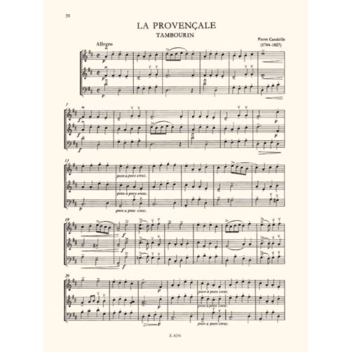 Trios For Two Violins And Violoncello