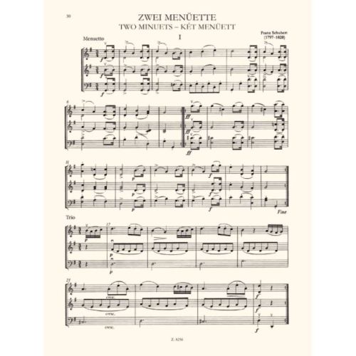 Trios For Two Violins And Violoncello