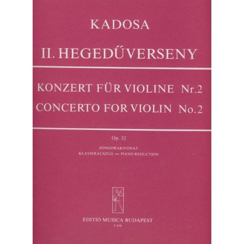 Kadosa Pál - Violin...