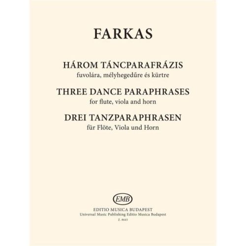 Farkas Ferenc - Three Dance...