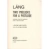 Láng István - Two Preludes For A Postlude - for bassoon and string trio