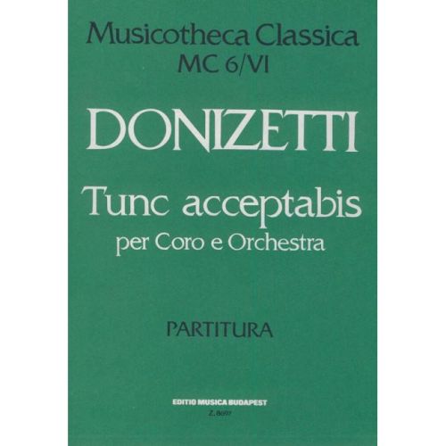 Donizetti, Gaetano - Tunc...