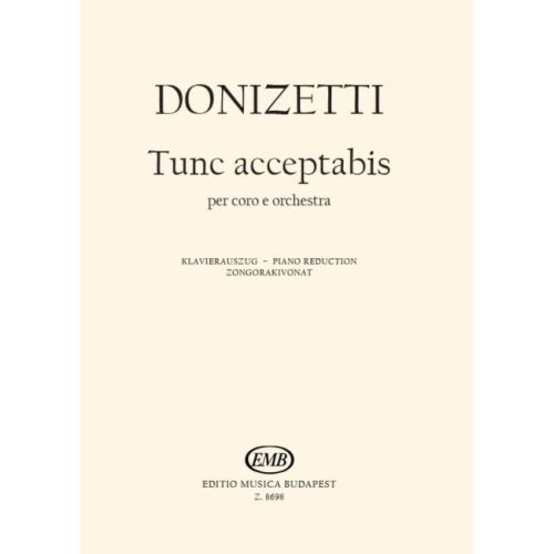Donizetti, Gaetano - Tunc...