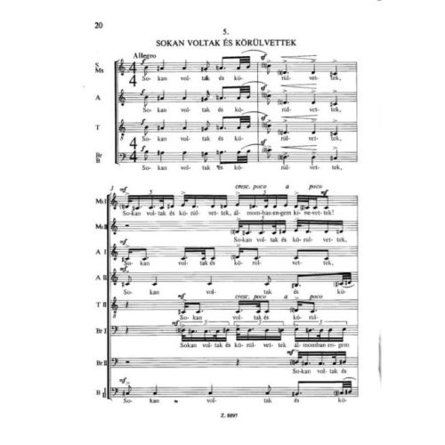 Szokolay Sándor - Ten Attila József Fragments