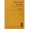 Balassa Sándor - Tresses - for soprano and chamber orchestra to a poem by Ch. Vildrac