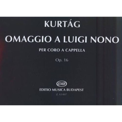 Kurtág György - Omaggio A...